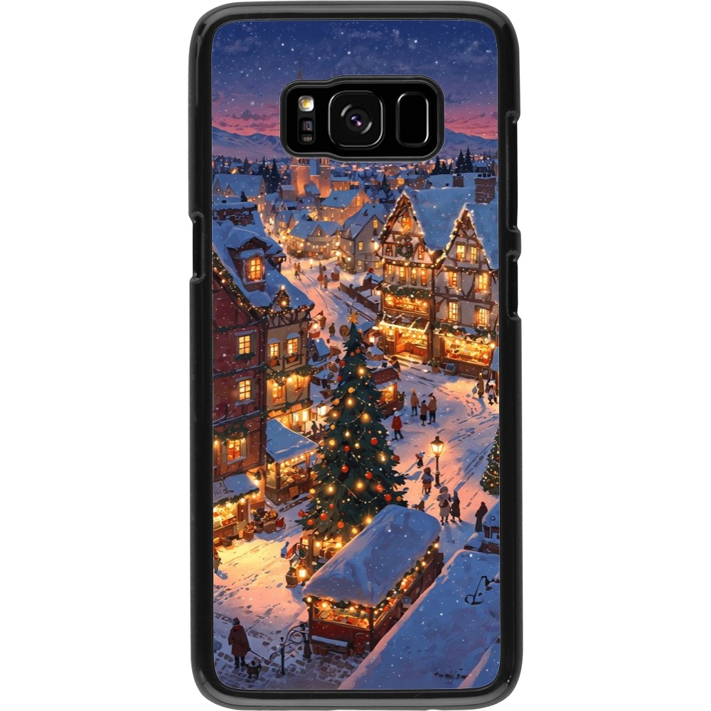 Coque Samsung Galaxy S8 - Christmas 25 Xmas Village