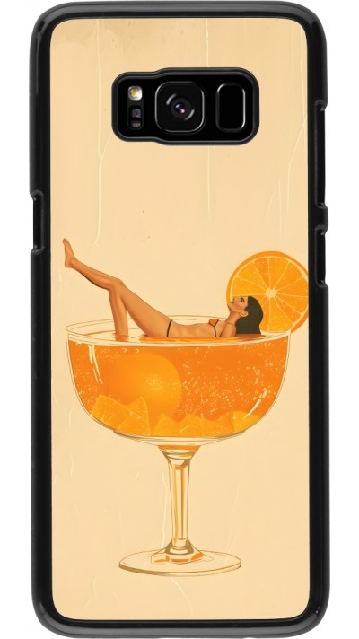 Samsung Galaxy S8 Case Hülle - Cocktail Bath Vintage