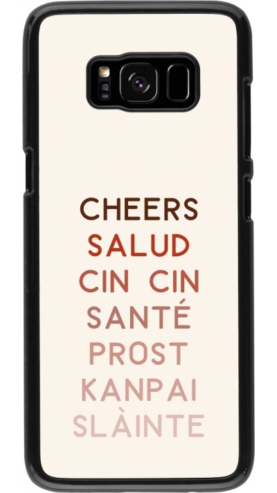 Samsung Galaxy S8 Case Hülle - Cocktail Cheers Salud