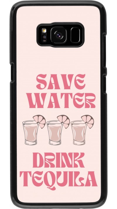 Samsung Galaxy S8 Case Hülle - Cocktail Save Water Drink Tequila