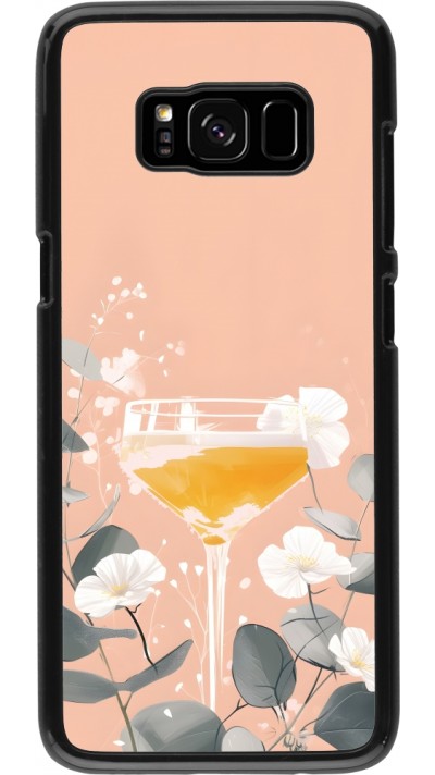 Samsung Galaxy S8 Case Hülle - Cocktail Flowers
