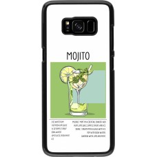 Samsung Galaxy S8 Case Hülle - Cocktail Rezept Mojito