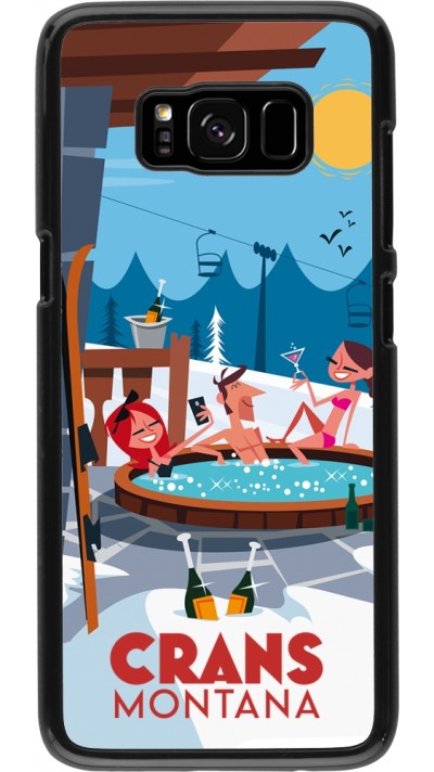 Coque Samsung Galaxy S8 - Crans-Montana Mountain Jacuzzi