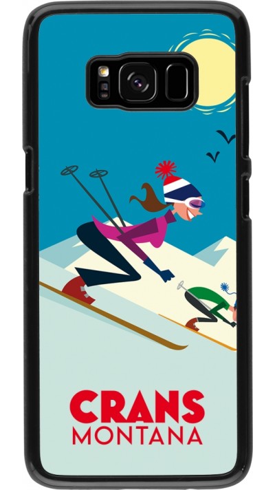 Coque Samsung Galaxy S8 - Crans-Montana Ski Downhill