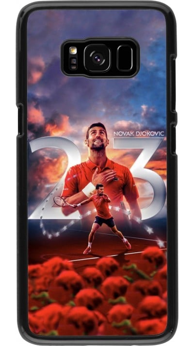 Samsung Galaxy S8 Case Hülle - Djokovic 23 Grand Slam