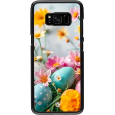 Coque Samsung Galaxy S8 - Easter 2026 Eggs with flowers