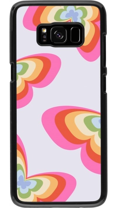 Coque Samsung Galaxy S8 - Easter 2024 rainbow butterflies
