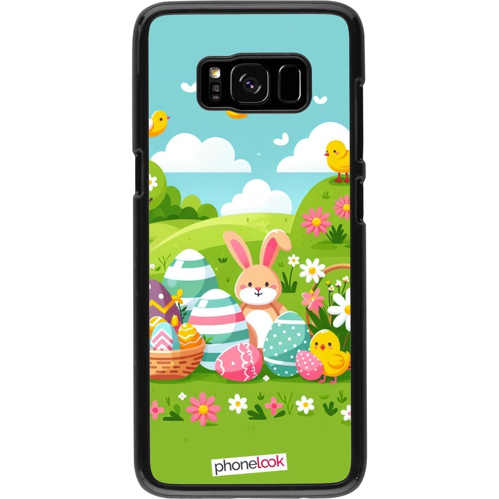 Samsung Galaxy S8 Case Hülle - Ostern 2025 Gruen