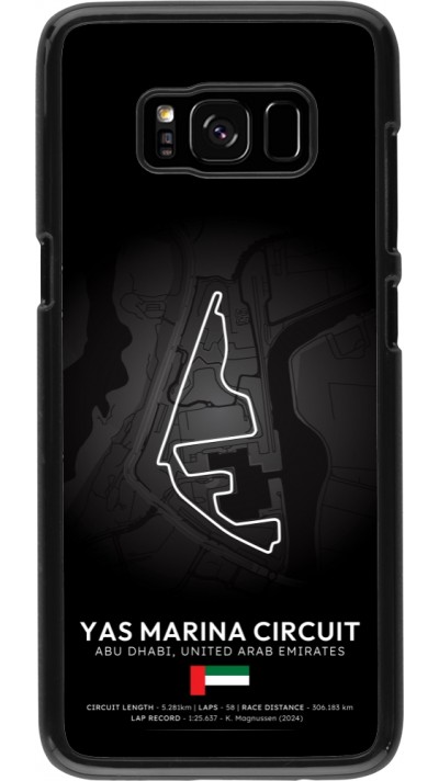 Samsung Galaxy S8 Case Hülle - F1 Track 2025 Abu Dhabi
