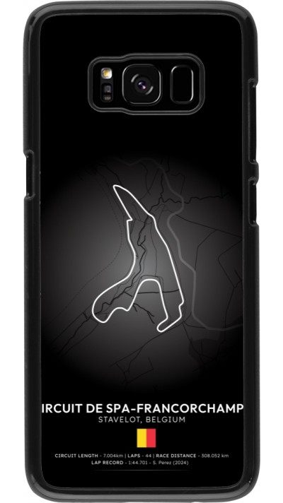 Samsung Galaxy S8 Case Hülle - F1 Track 2025 Belgium