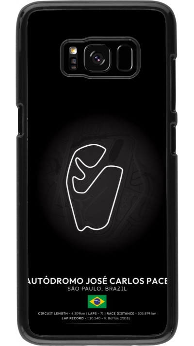 Samsung Galaxy S8 Case Hülle - F1 Track 2025 Brazil