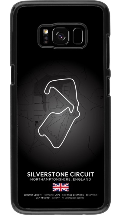 Samsung Galaxy S8 Case Hülle - F1 Track 2025 Great Britan