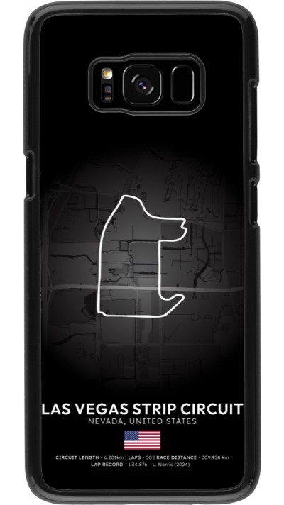 Samsung Galaxy S8 Case Hülle - F1 Track 2025 Las Vegas