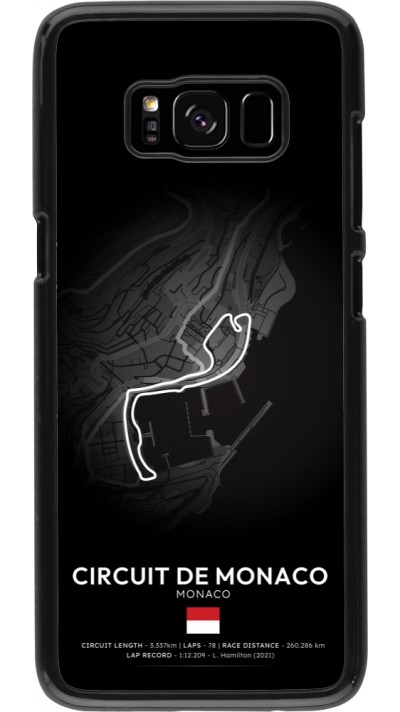 Samsung Galaxy S8 Case Hülle - F1 Track 2025 Monaco