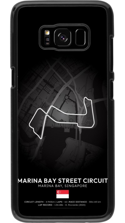 Samsung Galaxy S8 Case Hülle - F1 Track 2025 Singapore