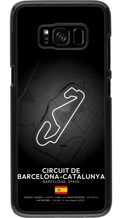 Samsung Galaxy S8 Case Hülle - F1 Track 2025 Spain