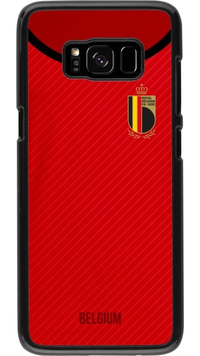 Coque Samsung Galaxy S8 - Maillot de football Belgique 2022 personnalisable