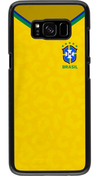 Coque Samsung Galaxy S8 - Maillot de football Brésil 2022 personnalisable
