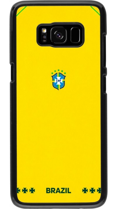 Coque Samsung Galaxy S8 - Maillot de football Bresil 2026 personnalisable