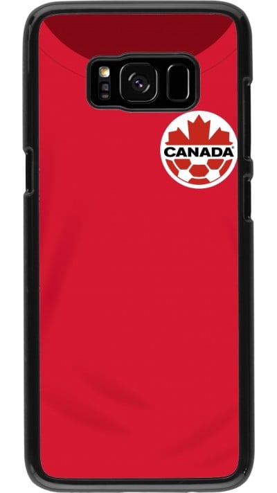 Coque Samsung Galaxy S8 - Maillot de football Canada 2022 personnalisable