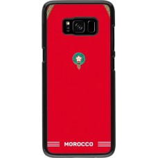 Coque Samsung Galaxy S8 - Maillot de football Maroc 2026 personnalisable