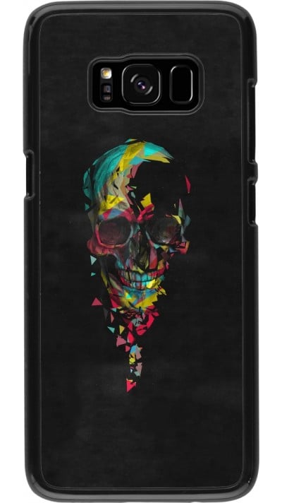 Samsung Galaxy S8 Case Hülle - Halloween 22 colored skull