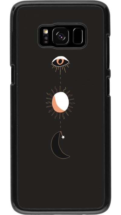 Coque Samsung Galaxy S8 - Halloween 22 eye sun moon