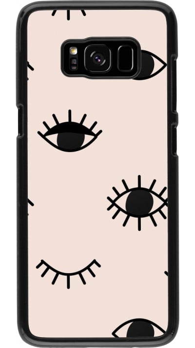 Samsung Galaxy S8 Case Hülle - Halloween 2023 I see you