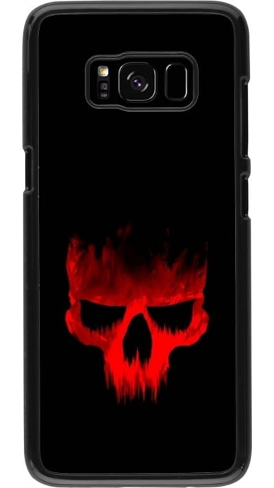 Samsung Galaxy S8 Case Hülle - Halloween 2023 scary skull