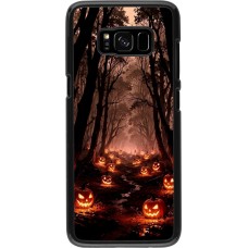 Samsung Galaxy S8 Case Hülle - Halloween 2025 Road of Terrifying Pumpkins