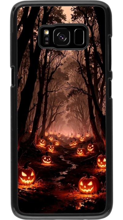 Samsung Galaxy S8 Case Hülle - Halloween 2025 Road of Terrifying Pumpkins