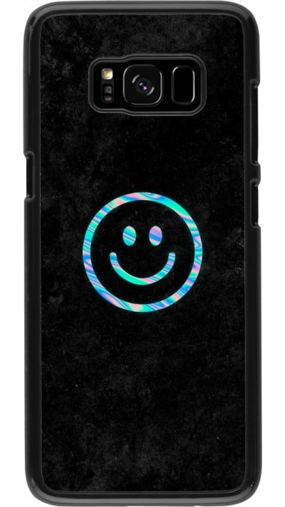 Samsung Galaxy S8 Case Hülle - Happy smiley irisirt