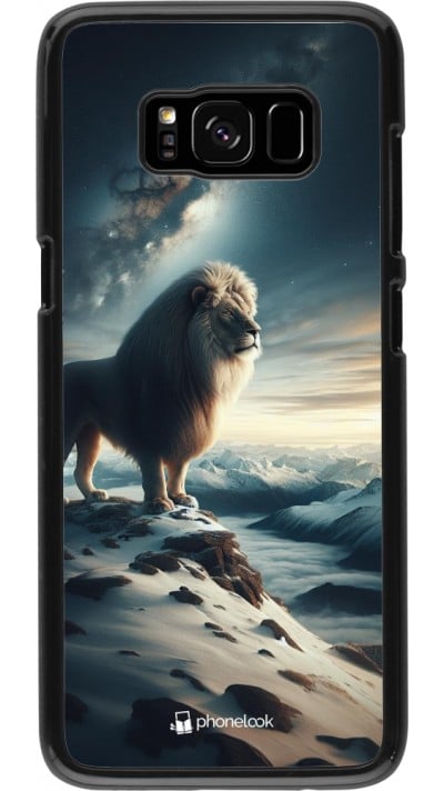 Samsung Galaxy S8 Case Hülle - Der weisse Loewe