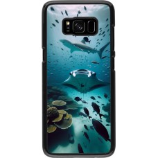 Samsung Galaxy S8 Case Hülle - Manta Lagune Reinigung