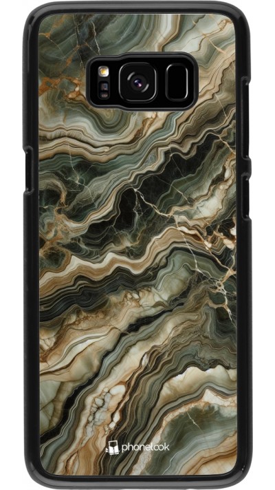 Samsung Galaxy S8 Case Hülle - Oliv Marmor