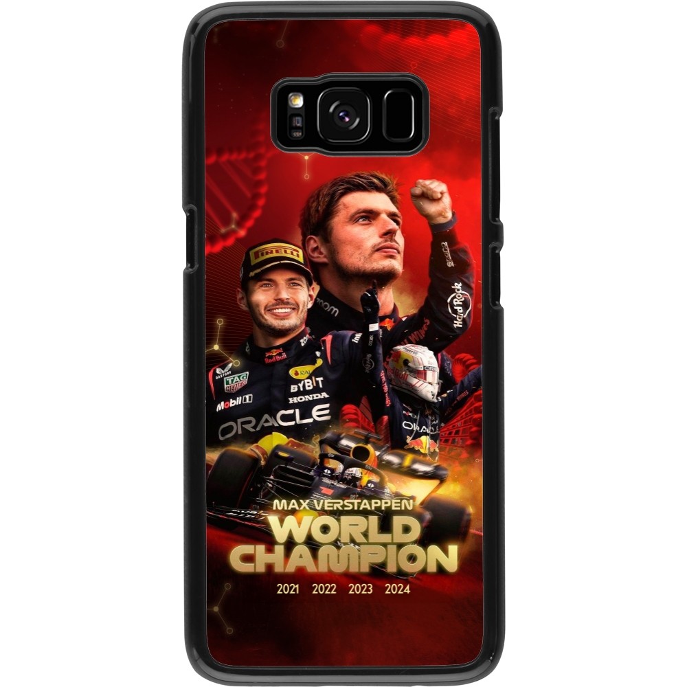Samsung Galaxy S8 Case Hülle - Max Verstappen Champion 2023
