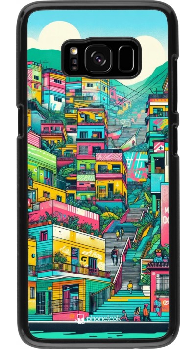 Samsung Galaxy S8 Case Hülle - Medellin Comuna 13 Kunst