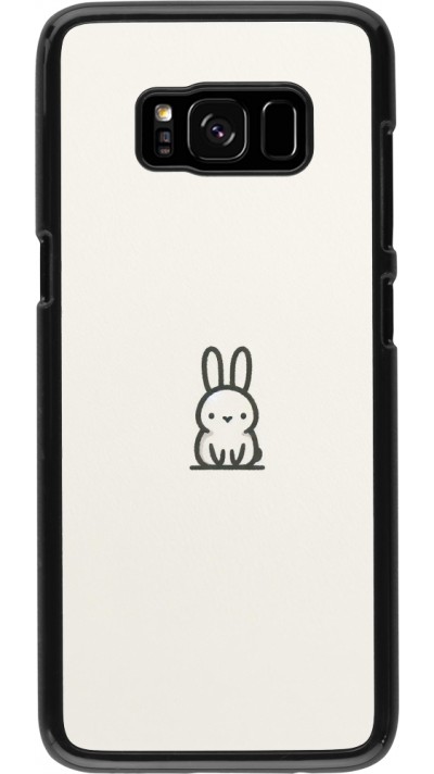 Coque Samsung Galaxy S8 - Minimal bunny cutie