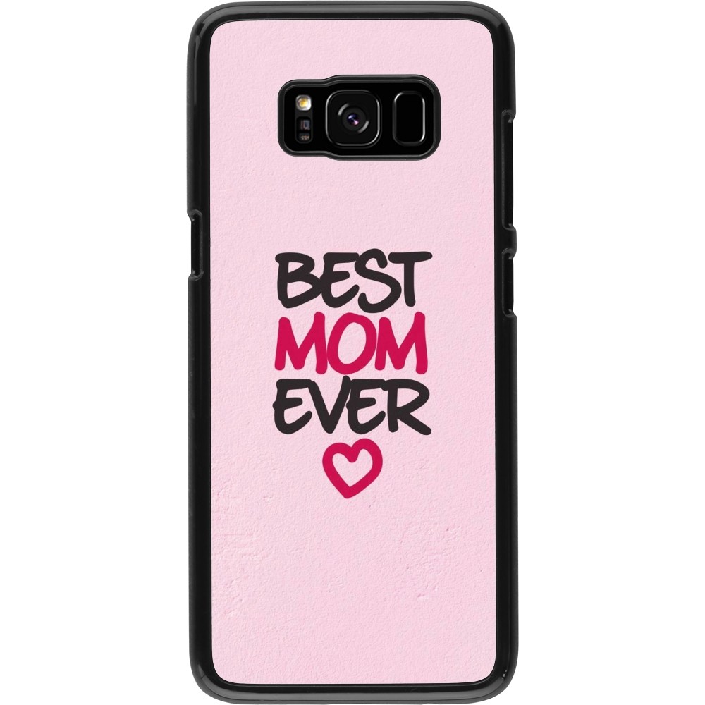 Samsung Galaxy S8 Case Hülle - Mom 2023 best Mom ever pink