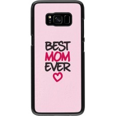 Samsung Galaxy S8 Case Hülle - Mom 2023 best Mom ever pink