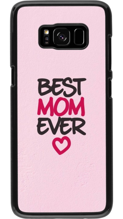 Samsung Galaxy S8 Case Hülle - Mom 2023 best Mom ever pink
