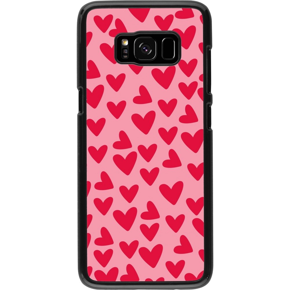 Samsung Galaxy S8 Case Hülle - Mom 2024 kleine Herzen