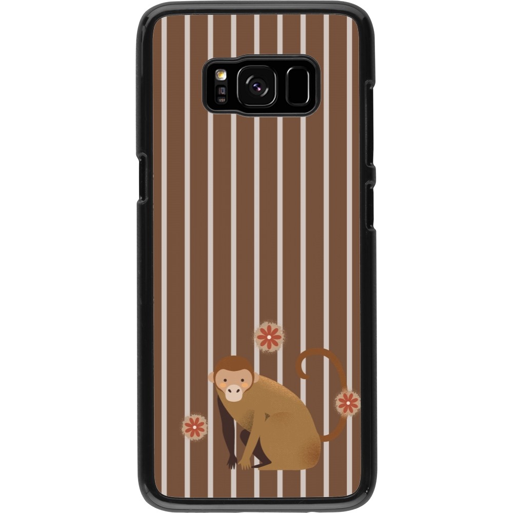 Coque Samsung Galaxy S8 - Monkey with stripes
