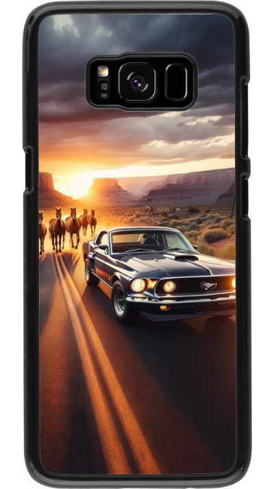 Samsung Galaxy S8 Case Hülle - Mustang 69 Grand Canyon