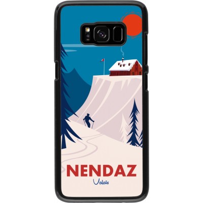 Samsung Galaxy S8 Case Hülle - Nendaz Cabane Ski