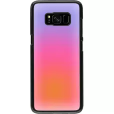Samsung Galaxy S8 Case Hülle - Orange Pink Blue Gradient