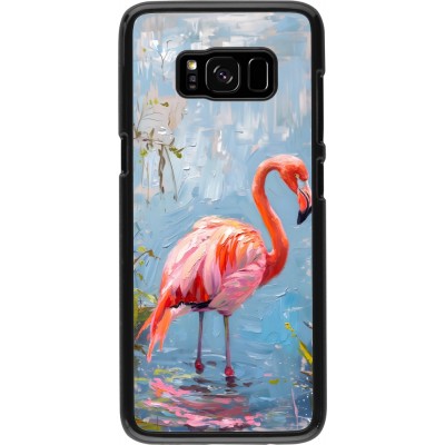 Coque Samsung Galaxy S8 - Paint Flamingo