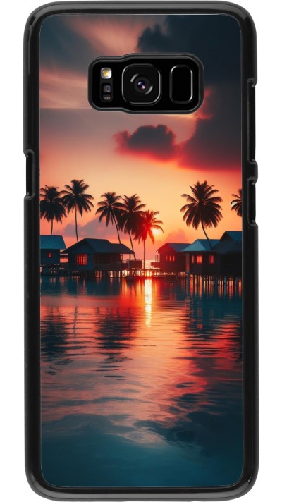 Samsung Galaxy S8 Case Hülle - Paradies Malediven