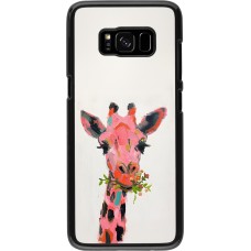 Coque Samsung Galaxy S8 - Pink Girafe Paint
