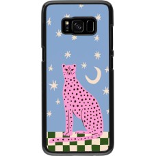 Coque Samsung Galaxy S8 - Pink leopard with stars 2026